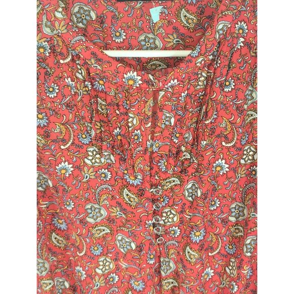 Harlowe & Graham Short Long Sleeve Floral Dress, Size S‎ - Picture 2 of 5